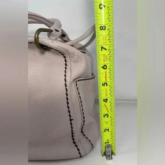 Plinio Visona Italia 1959 Pale Pink Leather handbag - Picture 13 of 16